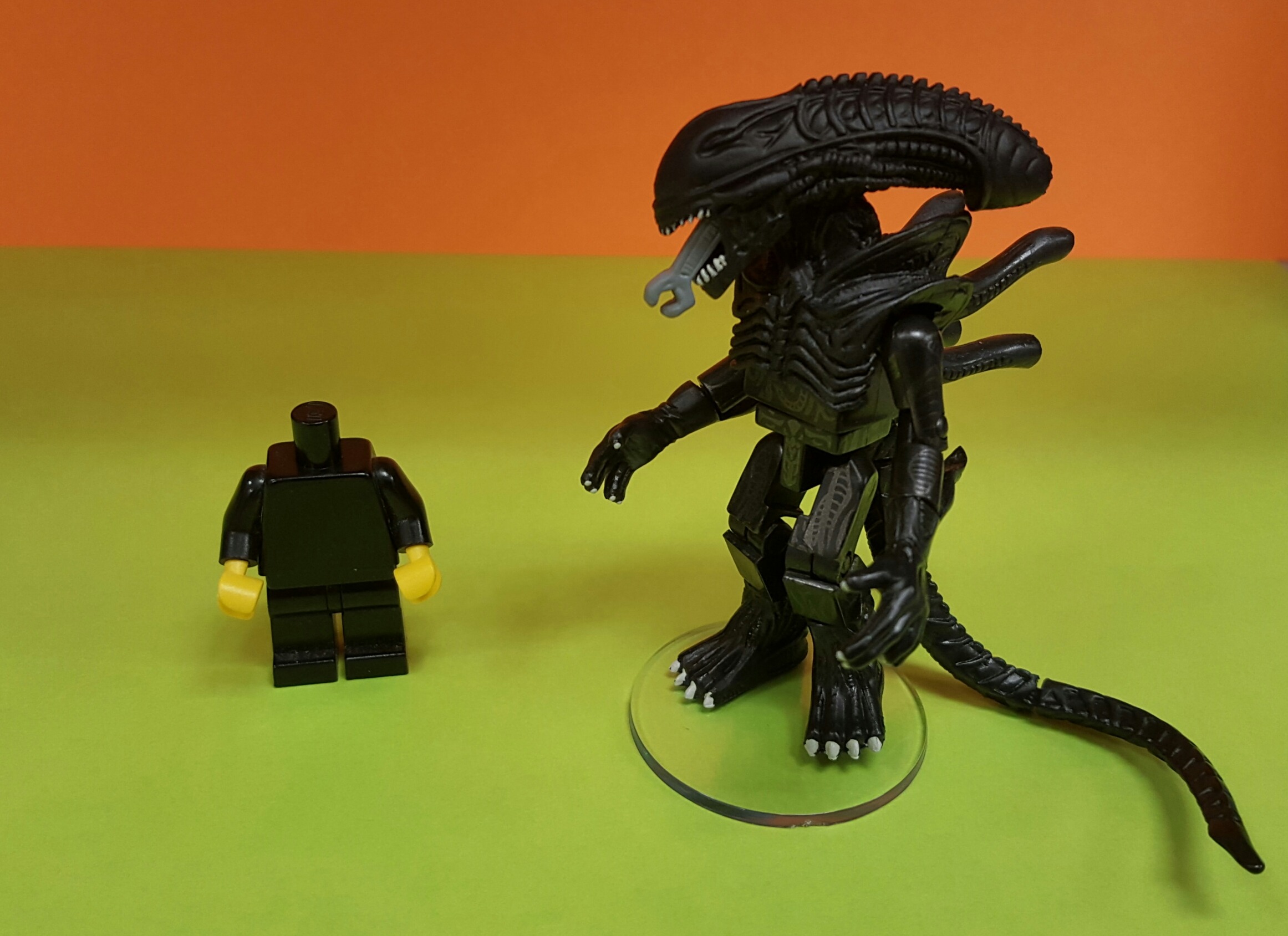 To the point, I am not disappointed with the choice I made. xenomorph lego minifigure...