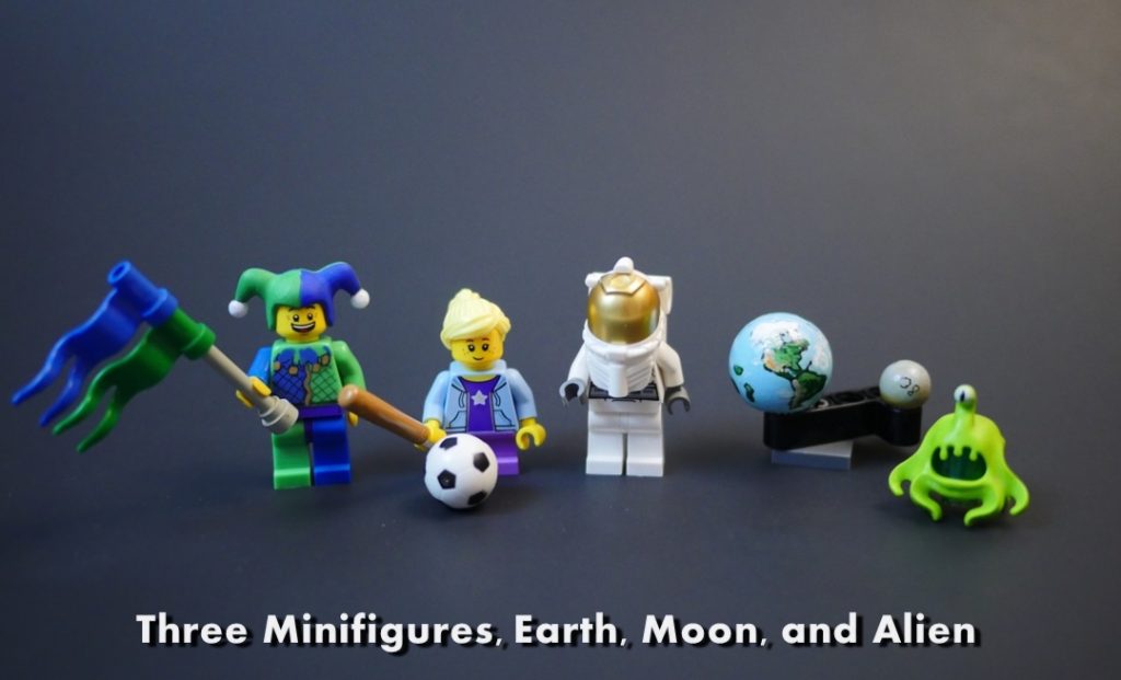 Lego Handheld Arcade figures