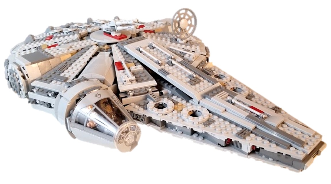 force awakens lego millennium falcon