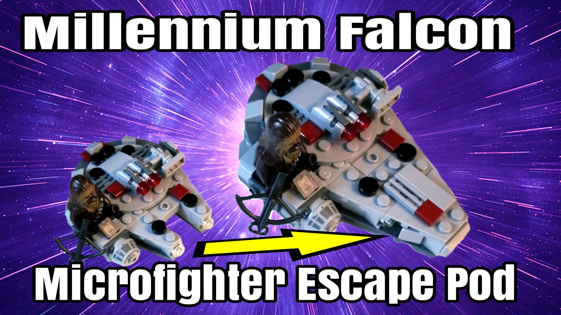 Escape Pod for the Microfighter Millennium Falcon sets!