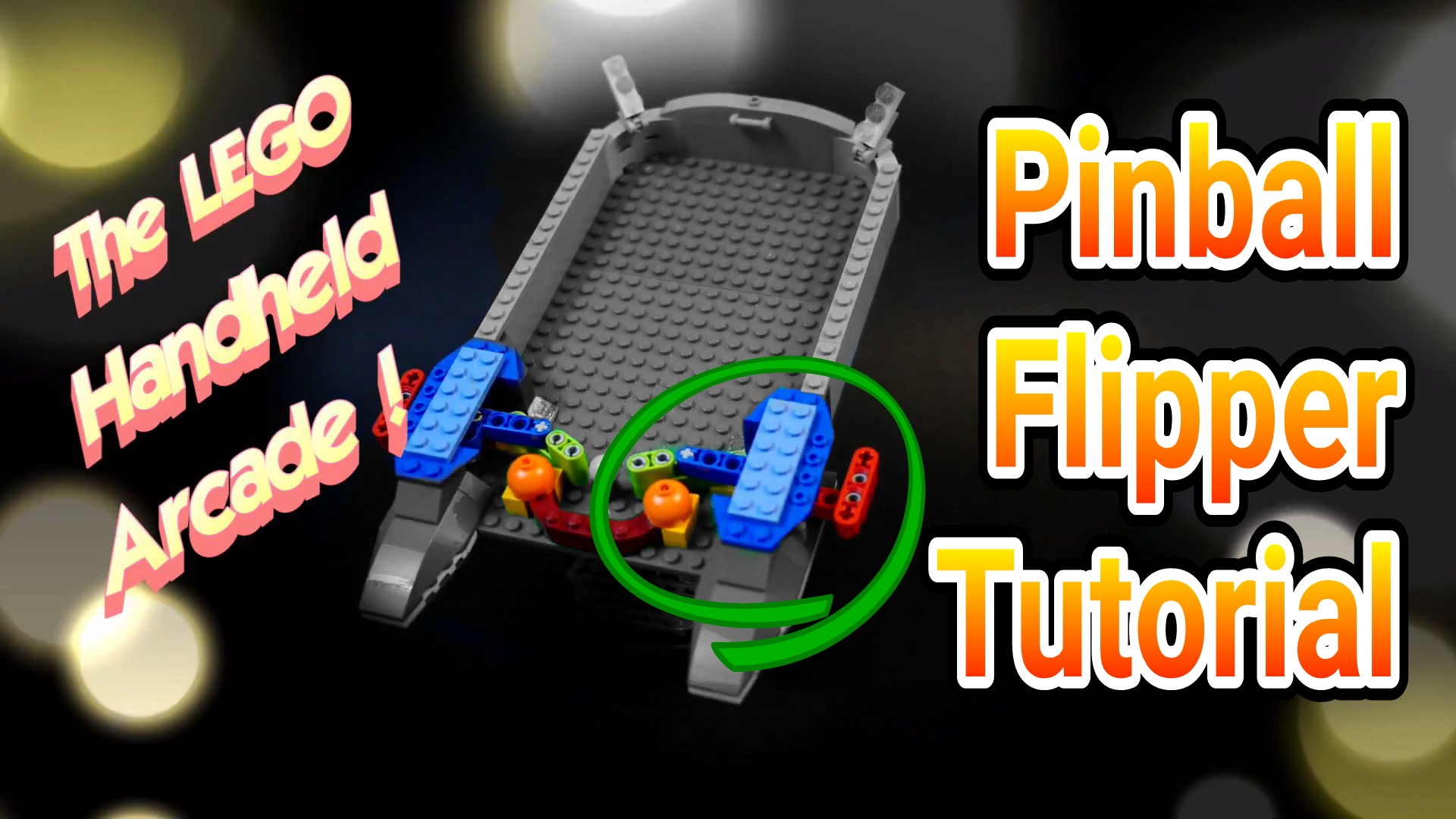 How to make a Lego Pinball Flipper
