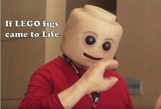 If Lego figs came to Life
