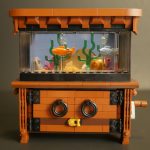 Lego Clockwork Aquarium - a Mechanical Delight