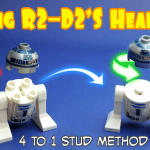 How to get Lego R2D2's head to spin