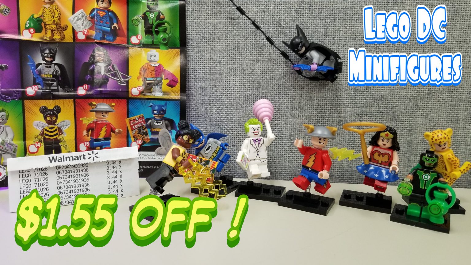 every lego dc minifigure ever made
